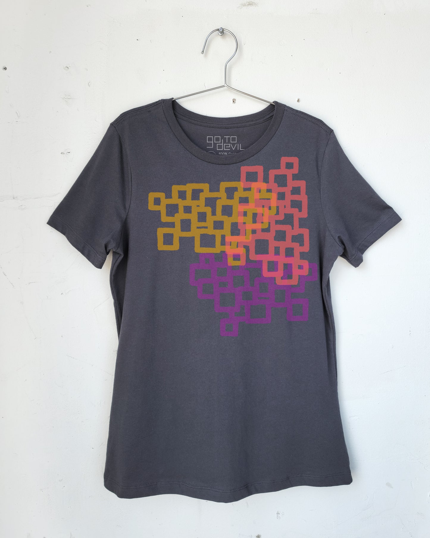 Squares Women's Crew Neck Tee