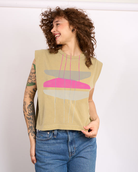 Hyper Heart Women's Heavyweight Muscle Tee