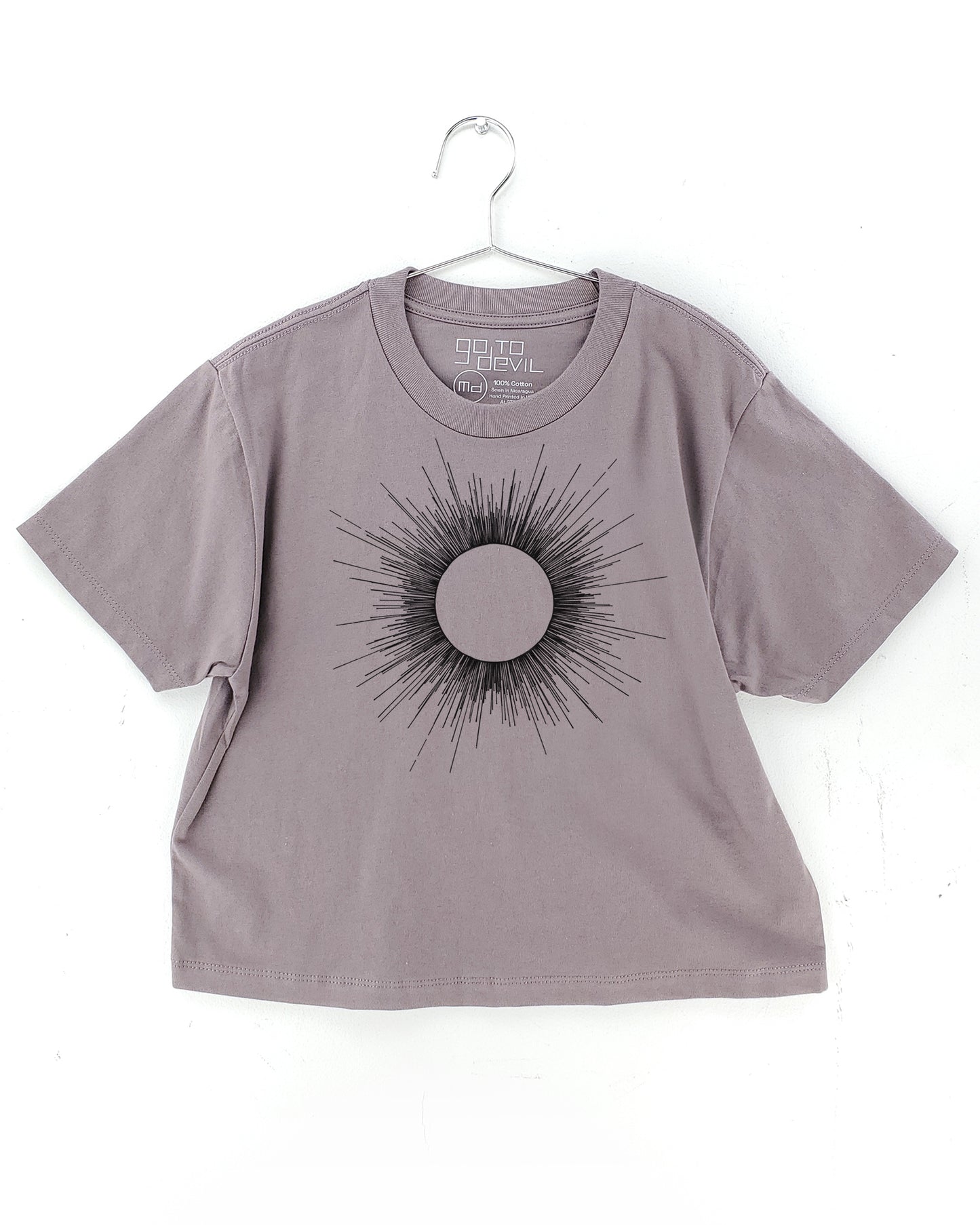 Eclipse Women's Heavyweight Cotton High Waist Tee