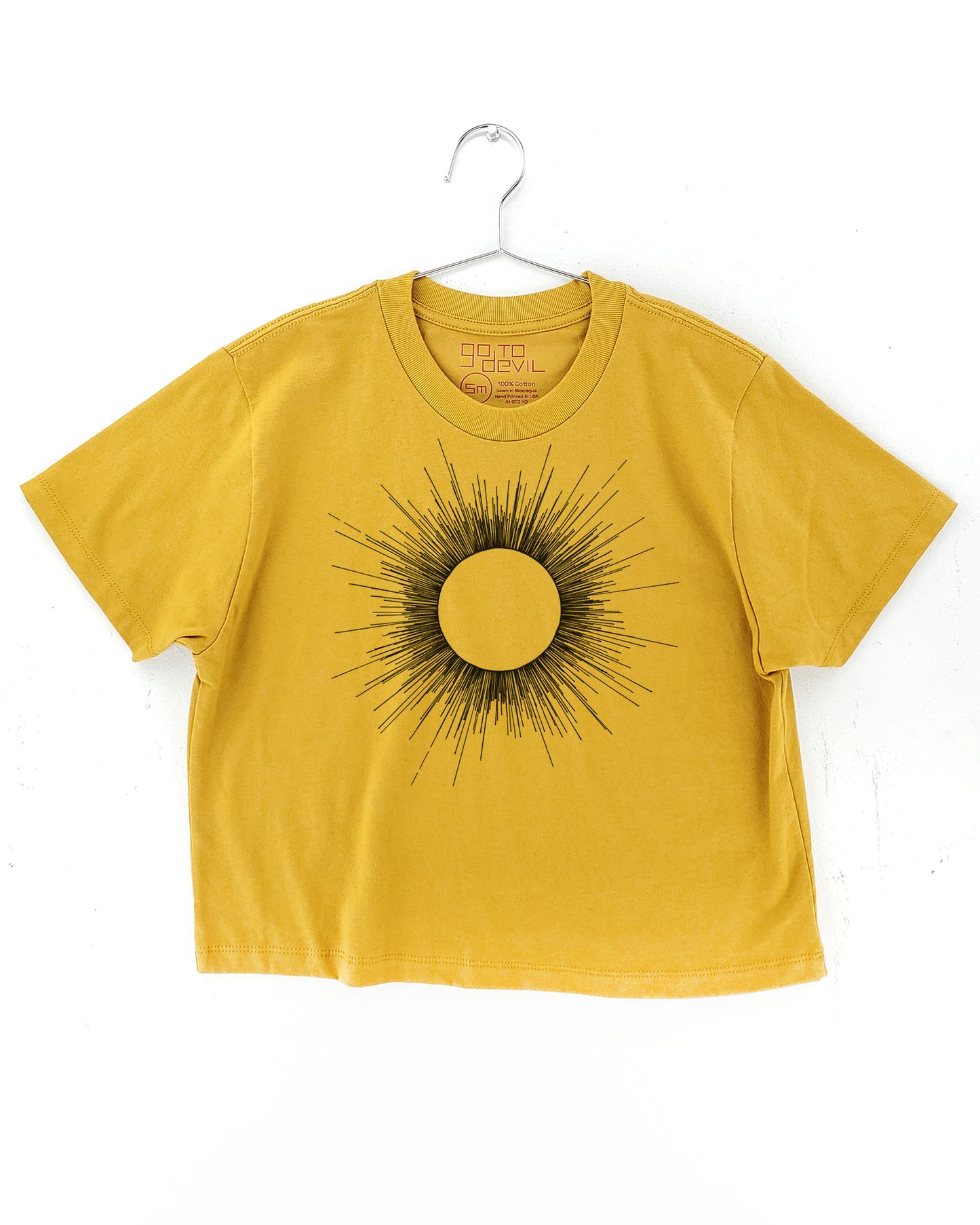Eclipse Women's Heavyweight Cotton High Waist Tee