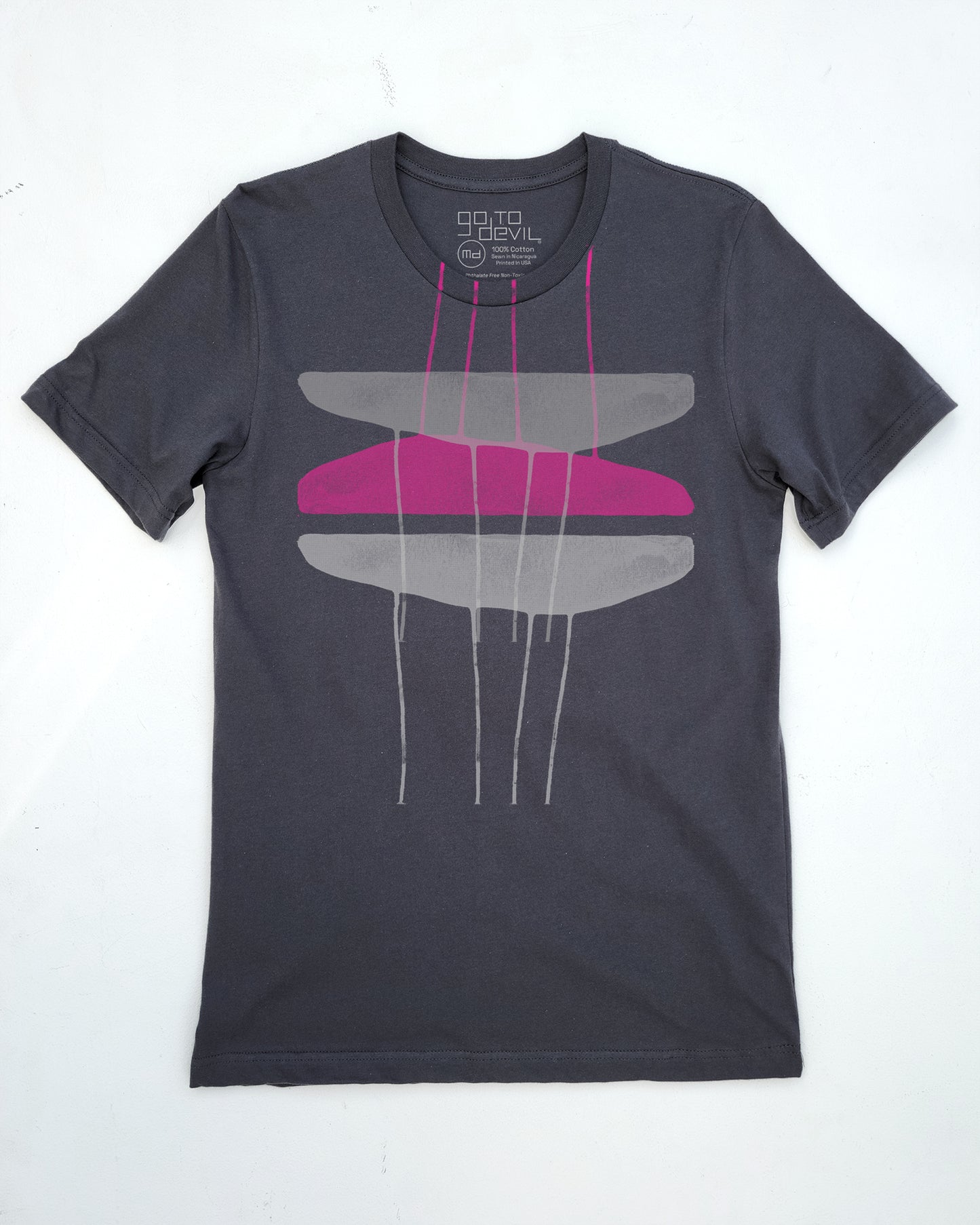 Hyper Heart Men's Crew Neck Tee