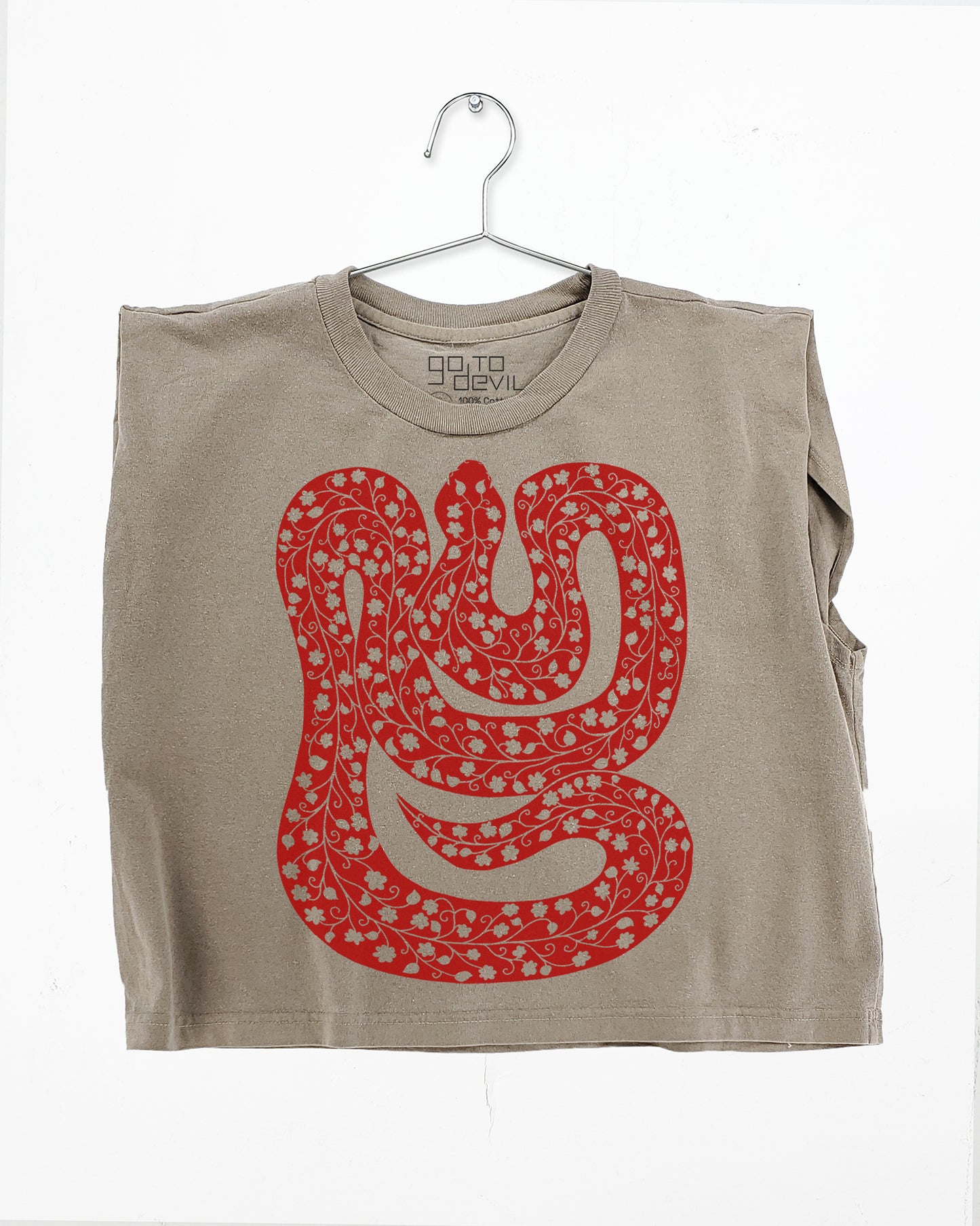 Snake Women's Heavyweight Muscle Tee