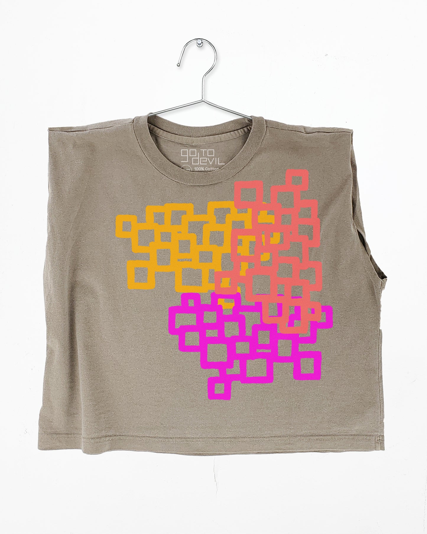 Squares Women's Heavyweight Muscle Tee