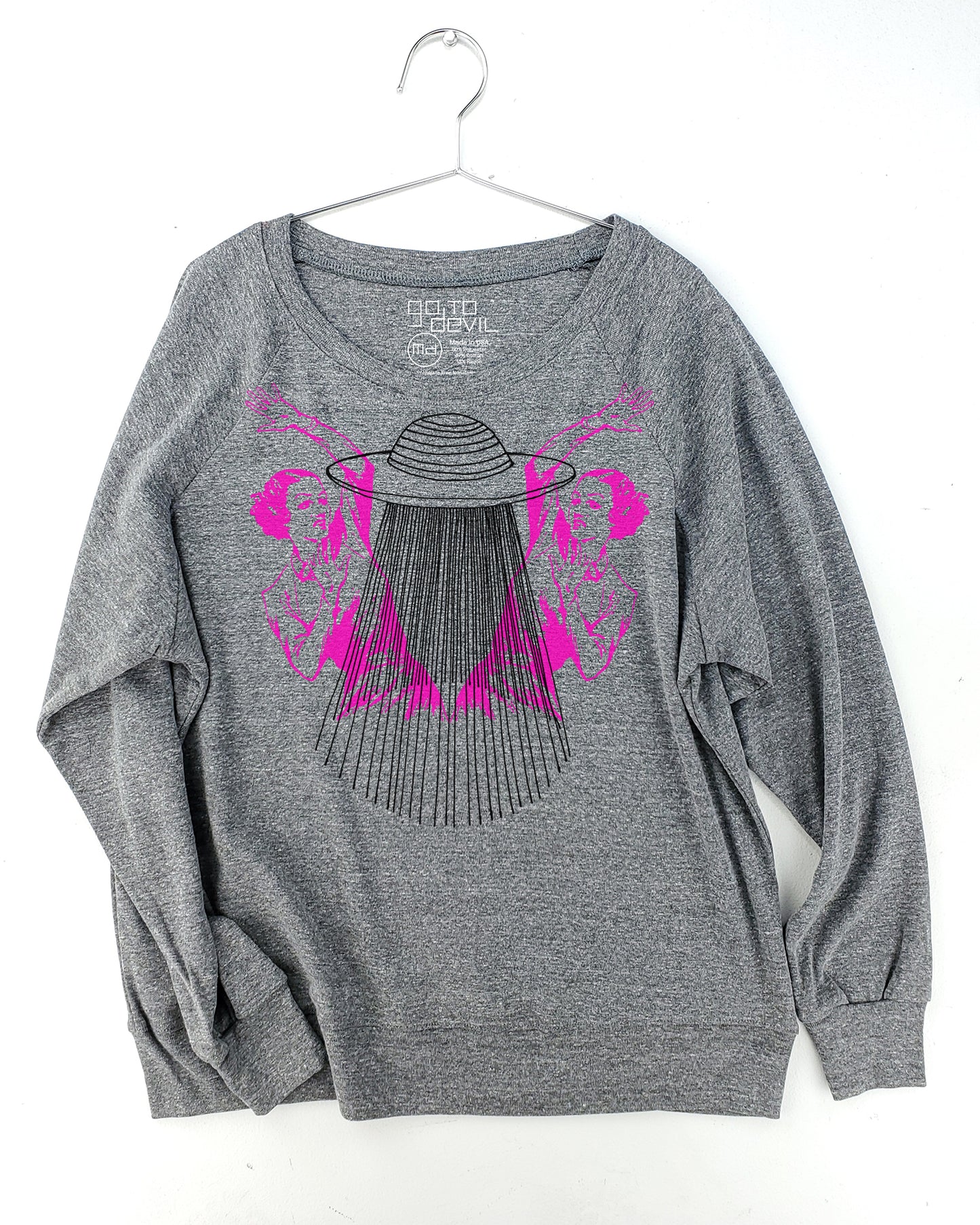 UFO Ladies Women's Tri Blend Pullover