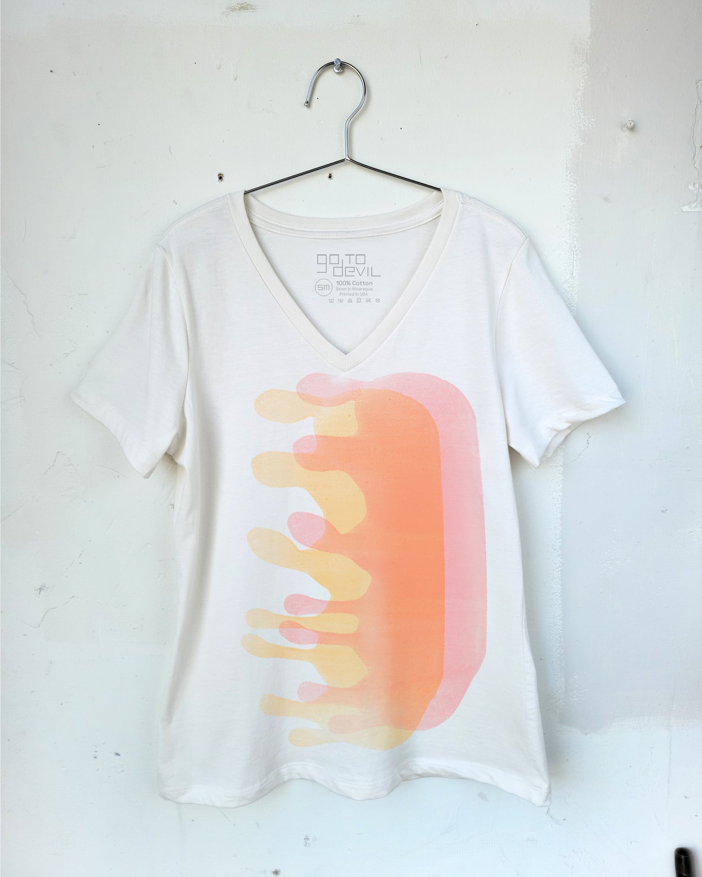 Blob Women's Vee Neck Tee