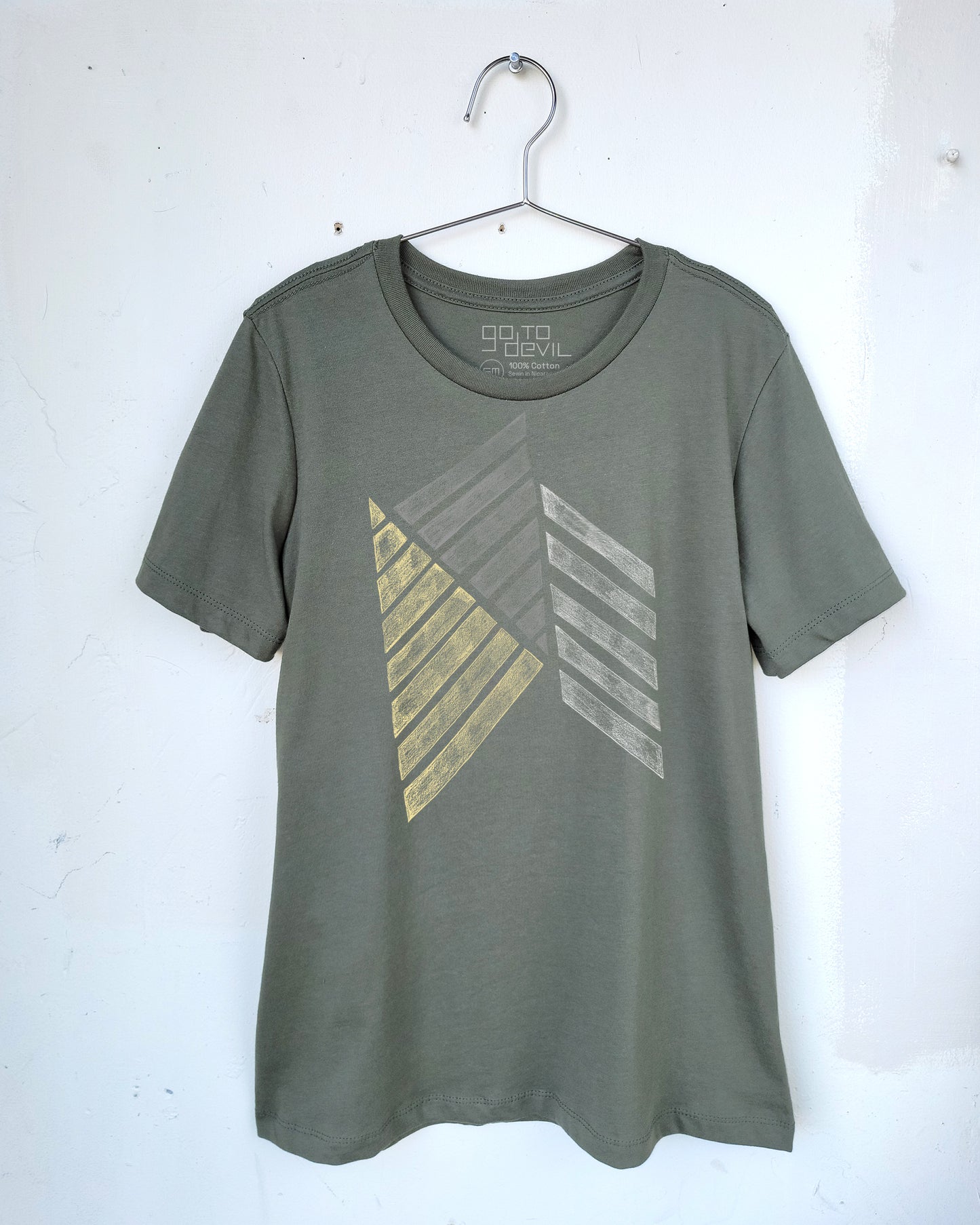 Triangles Women's Crew Neck Tee