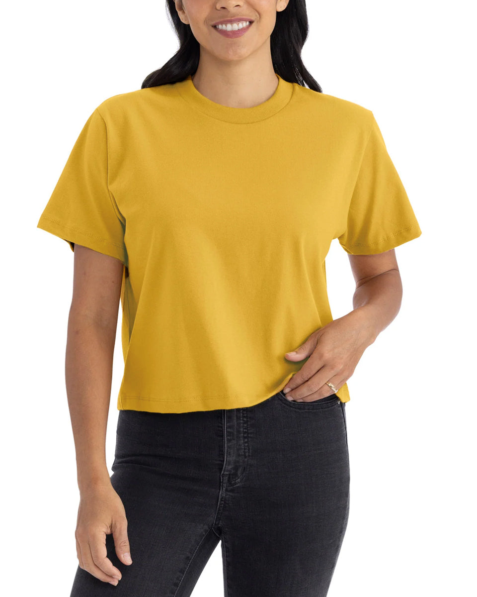 Snake Women's Heavyweight Cotton High Waist Tee