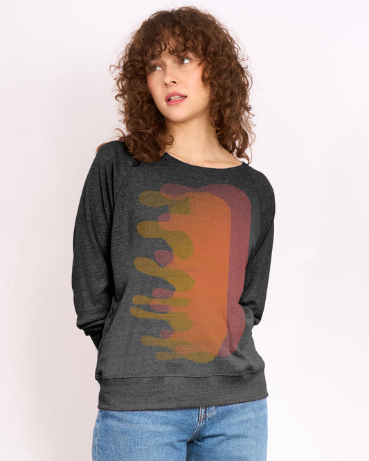 Blob Women's Tri Blend Pullover