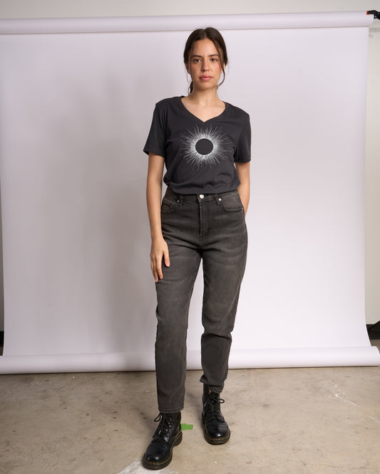 Eclipse Women's Vee Neck Tee