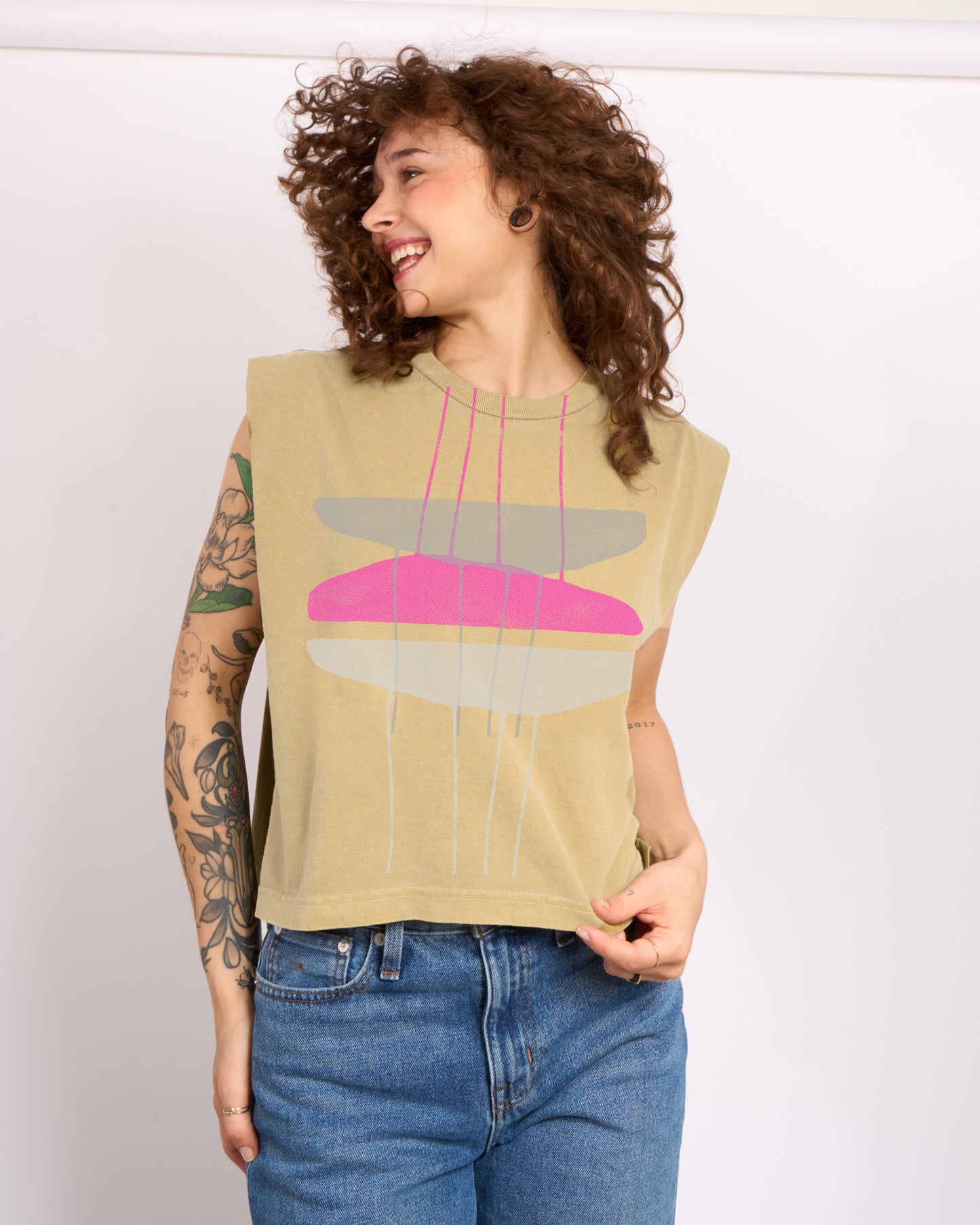Hyper Heart Women's Heavyweight Muscle Tee