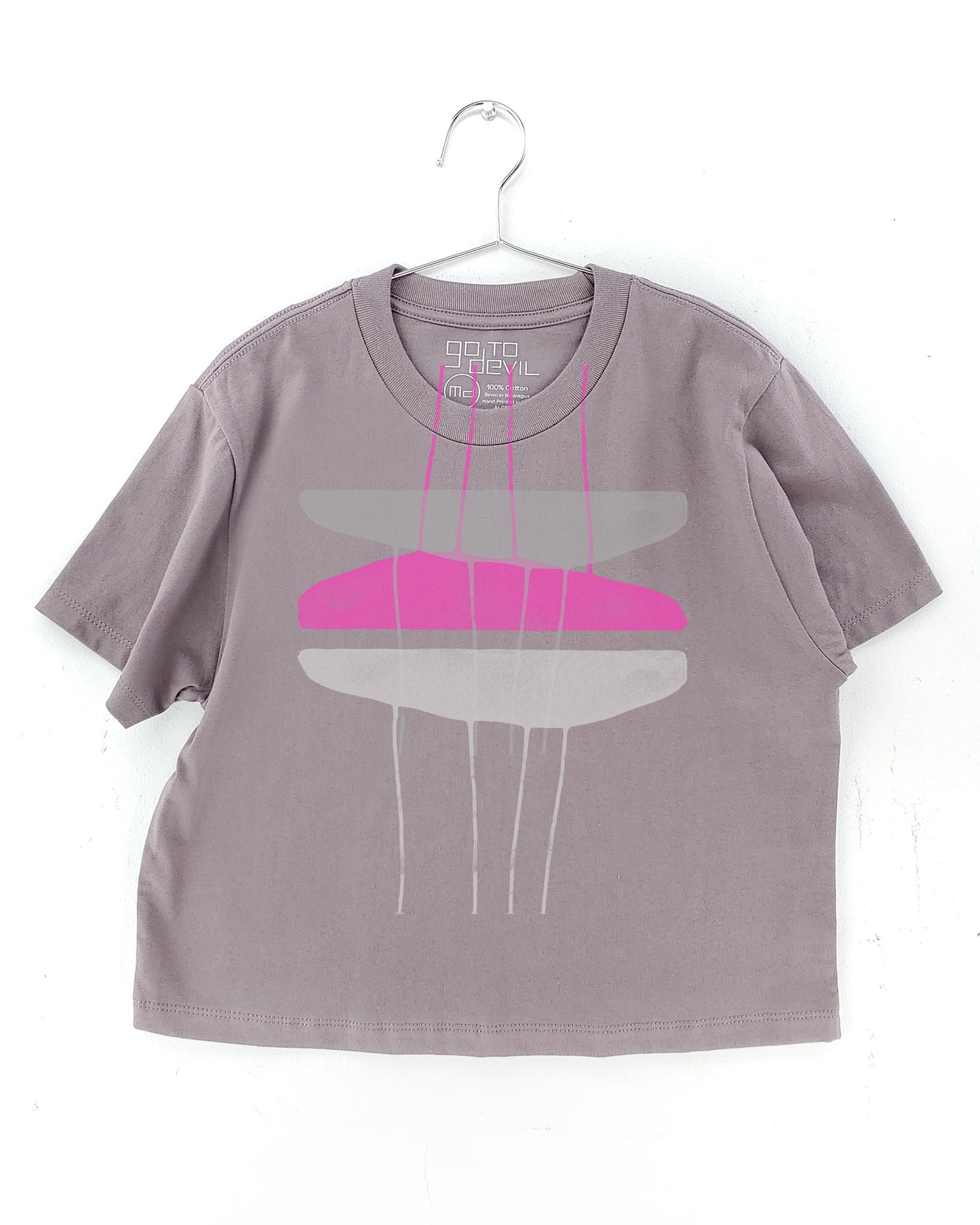 Hyper Heart Women's Heavyweight Cotton High Waist Tee