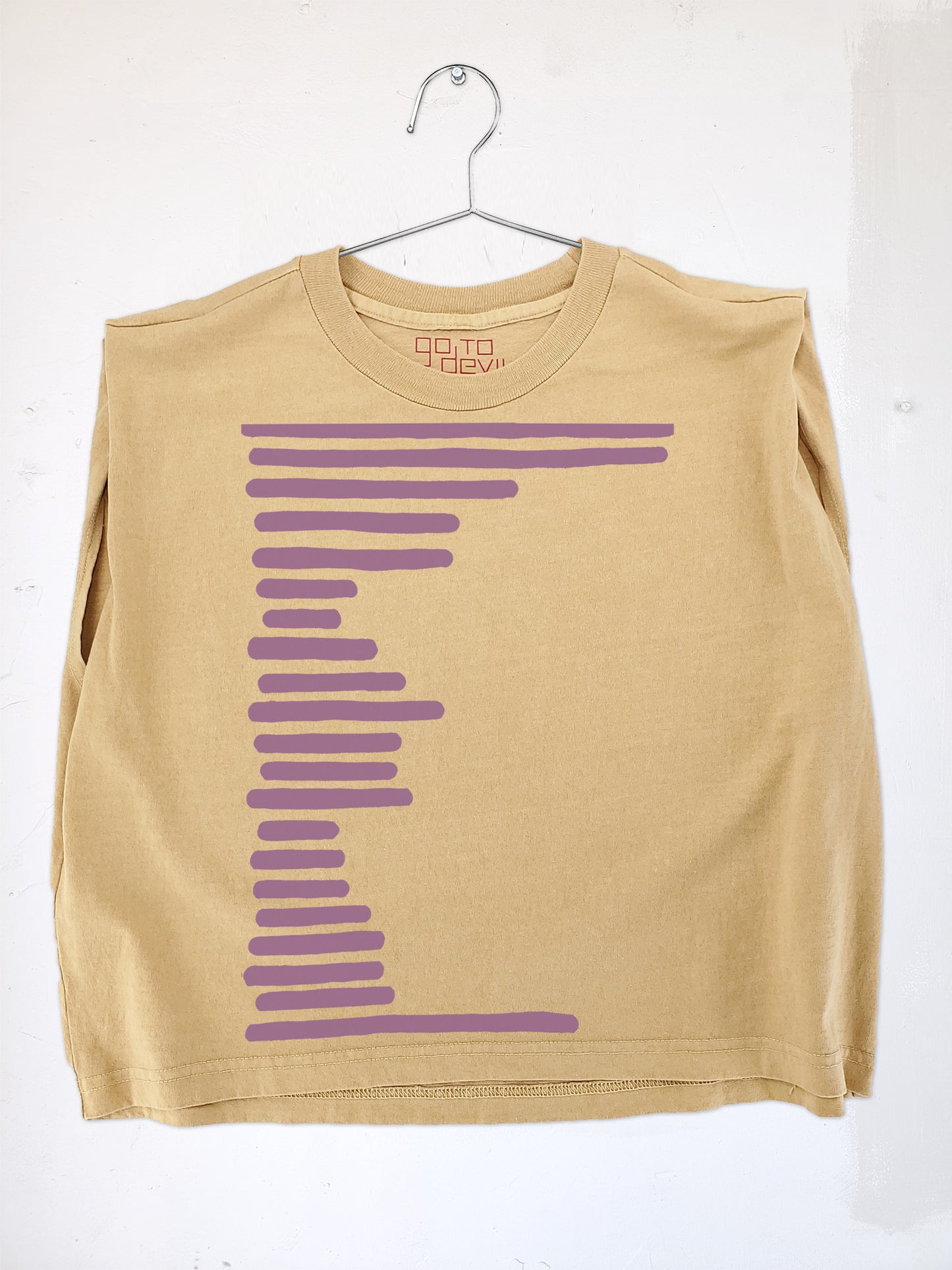Lines Women's Heavyweight Muscle Tee