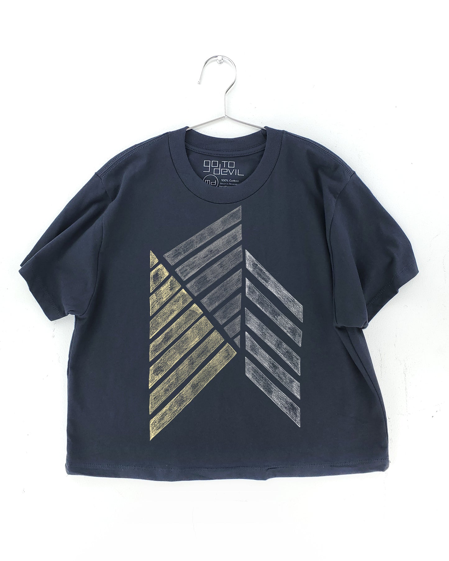 Triangles Women's Heavyweight Cotton High Waist Tee