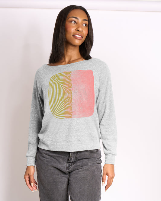 Two Parts Women's Tri Blend Pullover