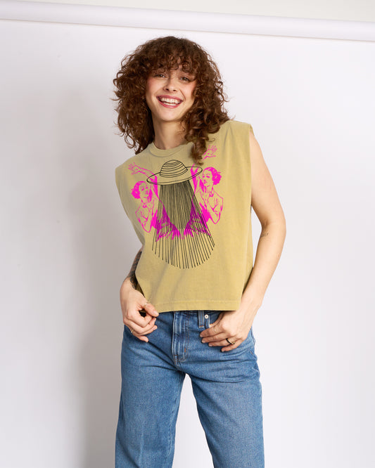 UFO Ladies Women's Heavyweight Muscle Tee