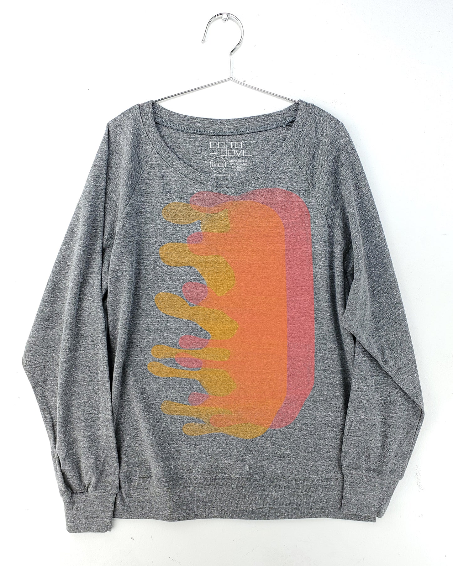 Blob Women's Tri Blend Pullover