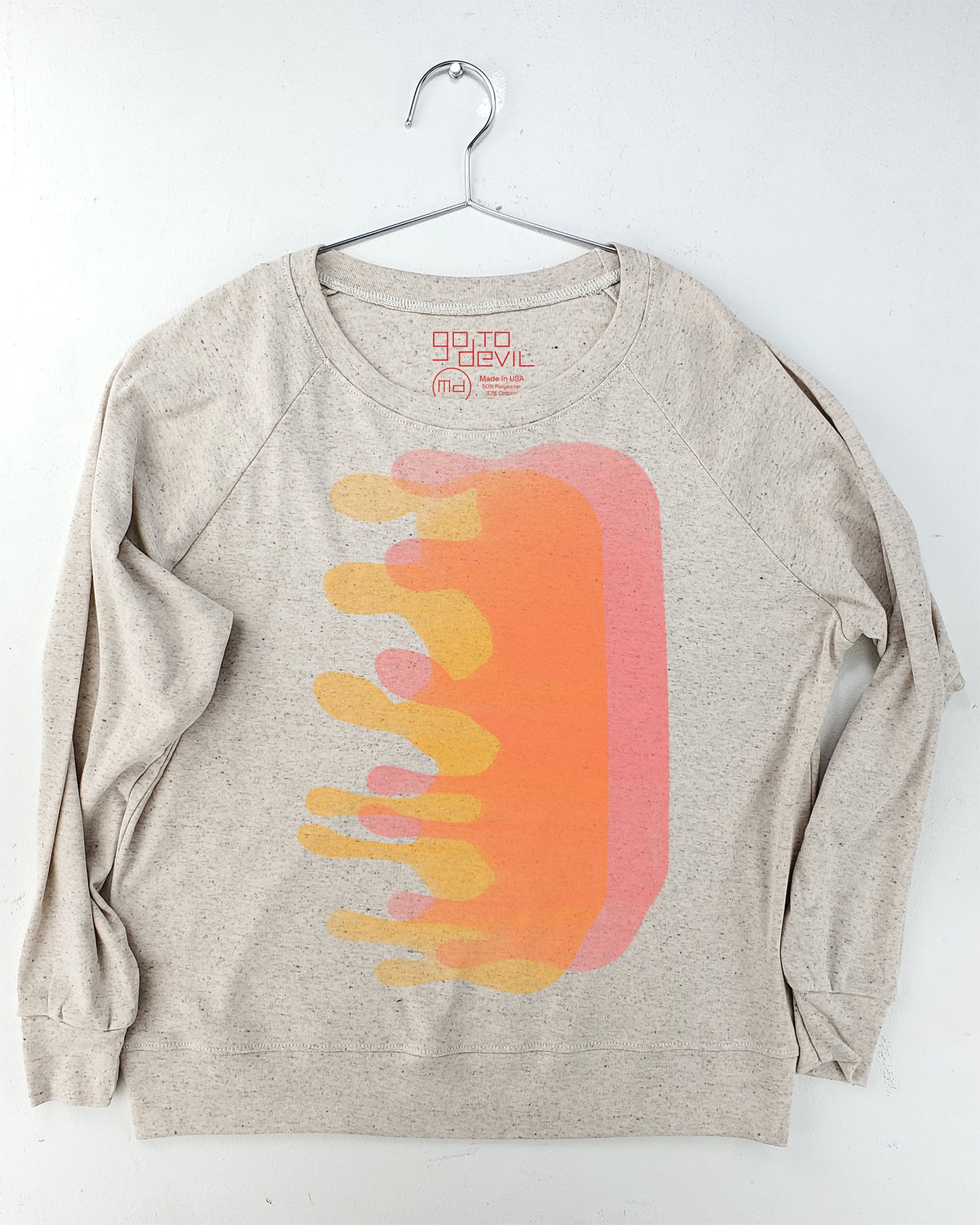 Blob Women's Tri Blend Pullover