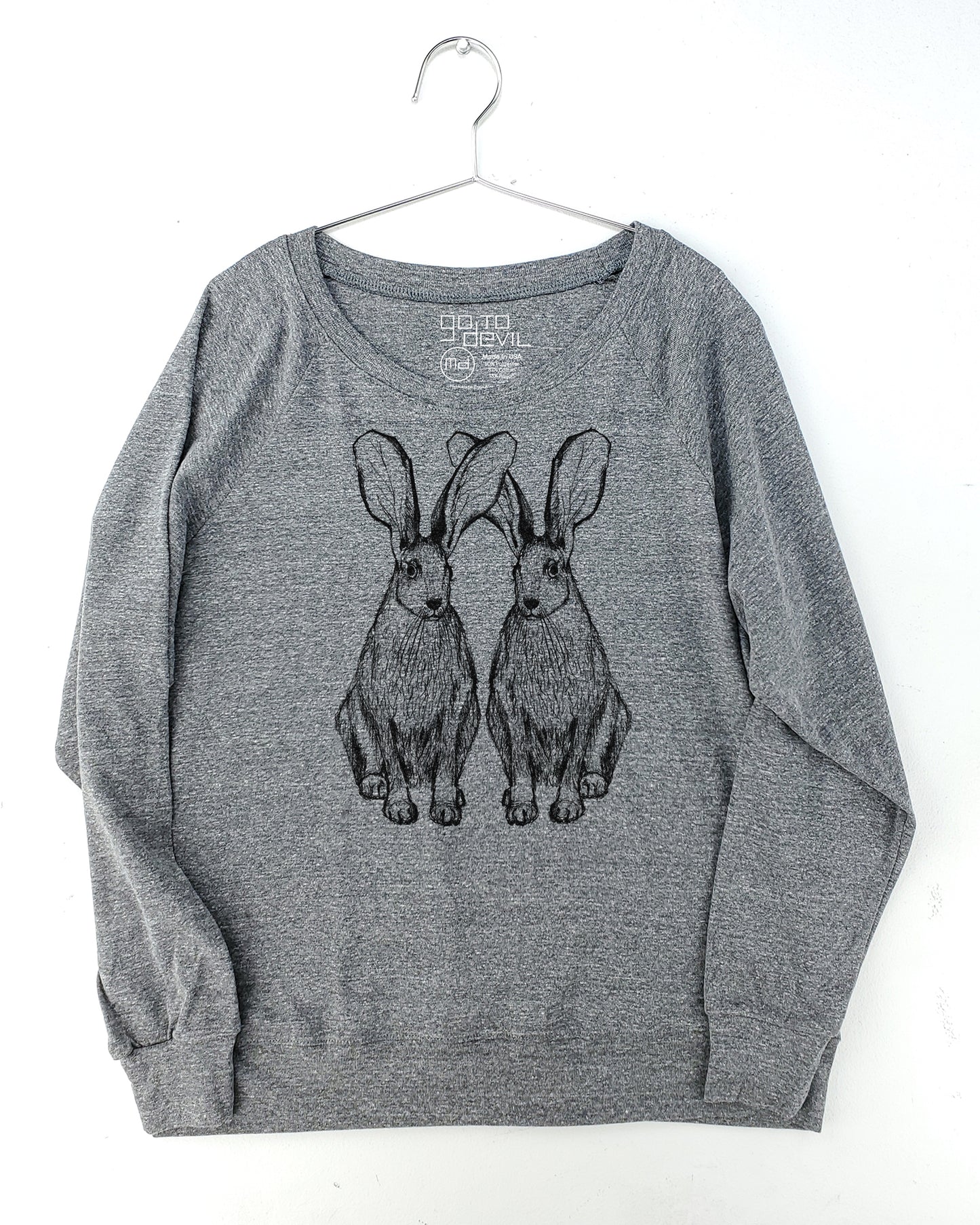 Hares Women's Tri Blend Pullover