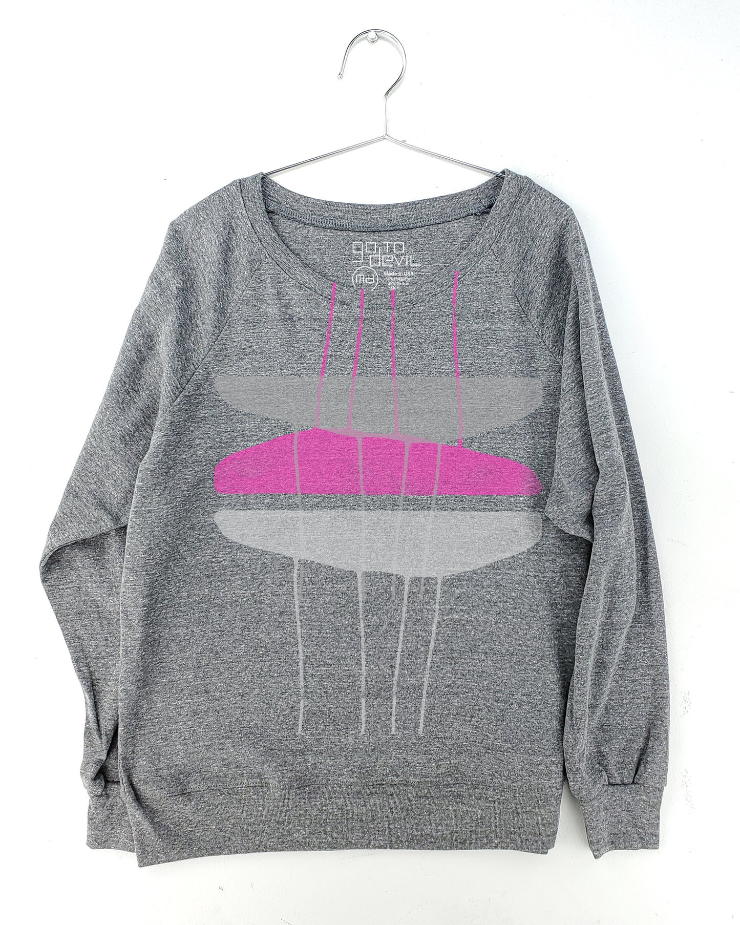 Hyper Heart Women's Tri Blend Pullover
