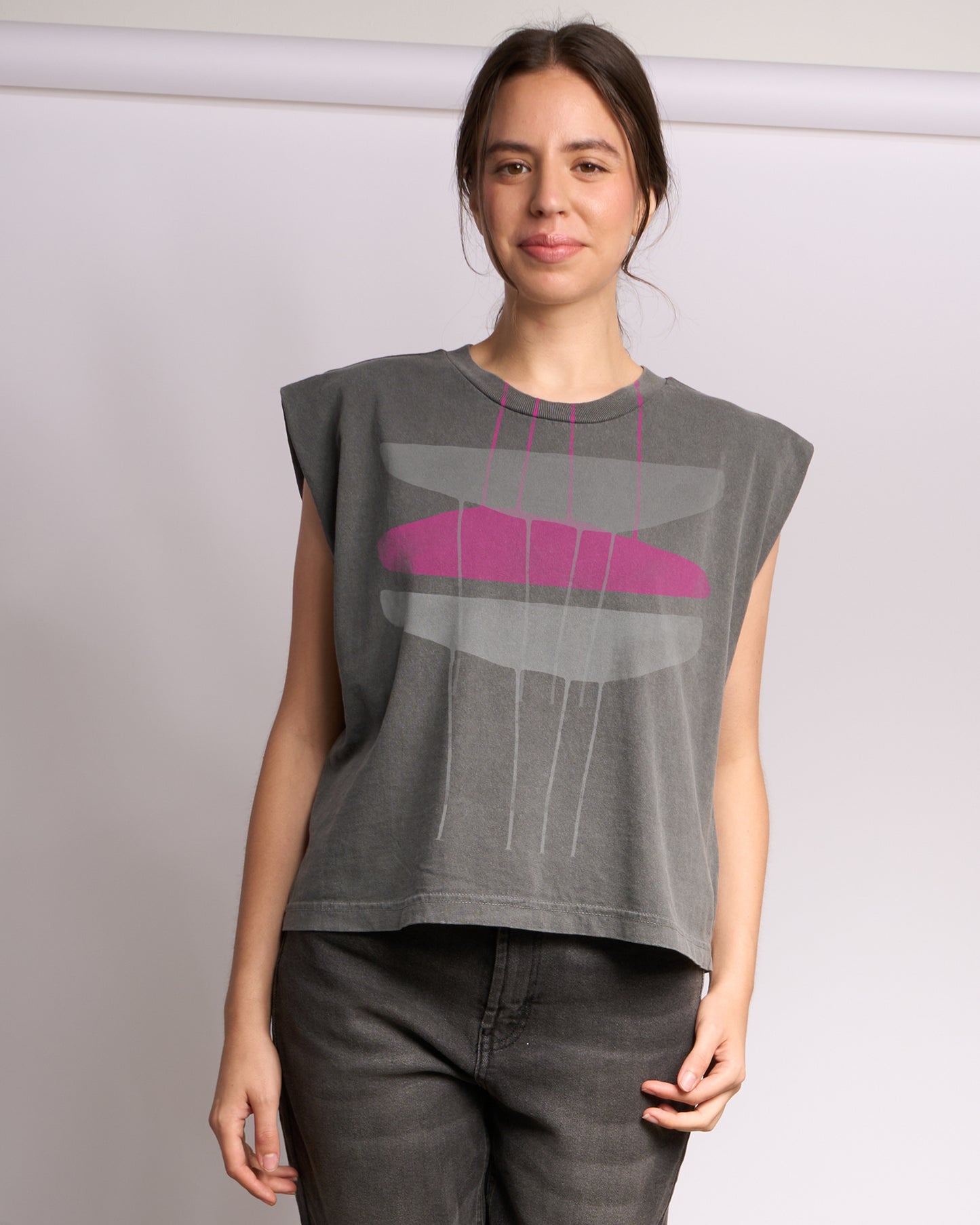 Hyper Heart Women's Heavyweight Muscle Tee
