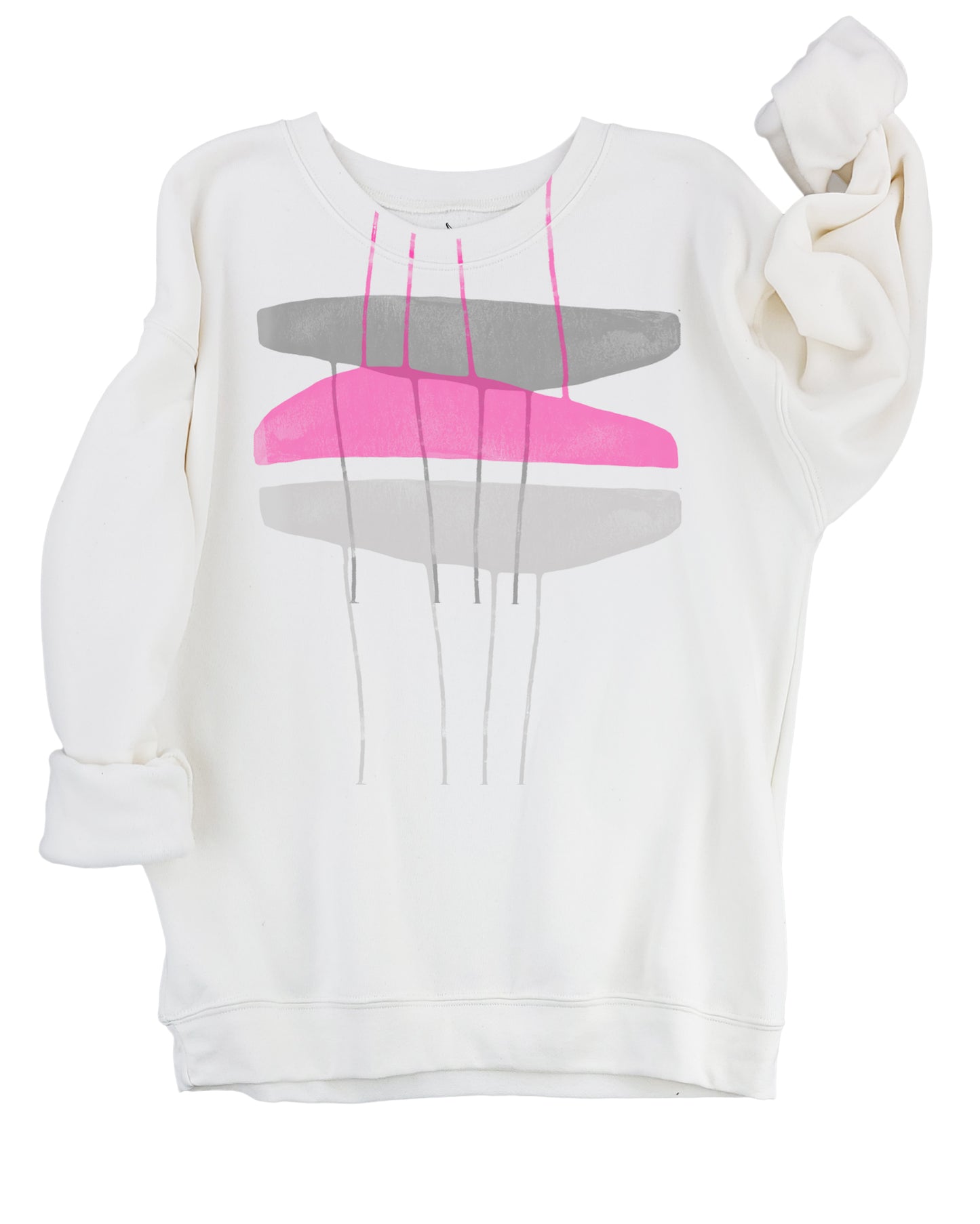 Hyper Heart Women's Oversized Sweatshirt