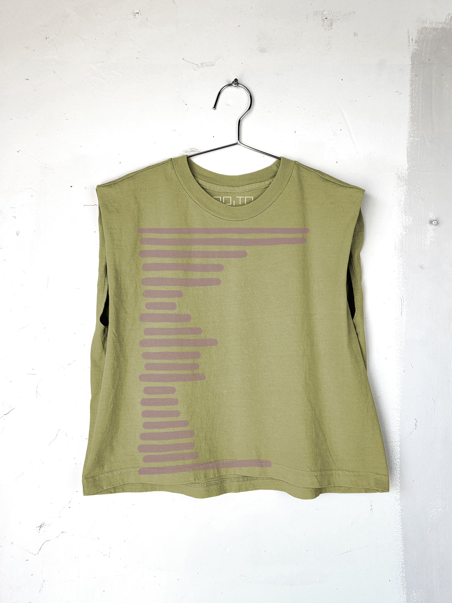 Lines Women's Heavyweight Muscle Tee
