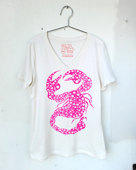 Scorpion Women's Vee Neck Tee