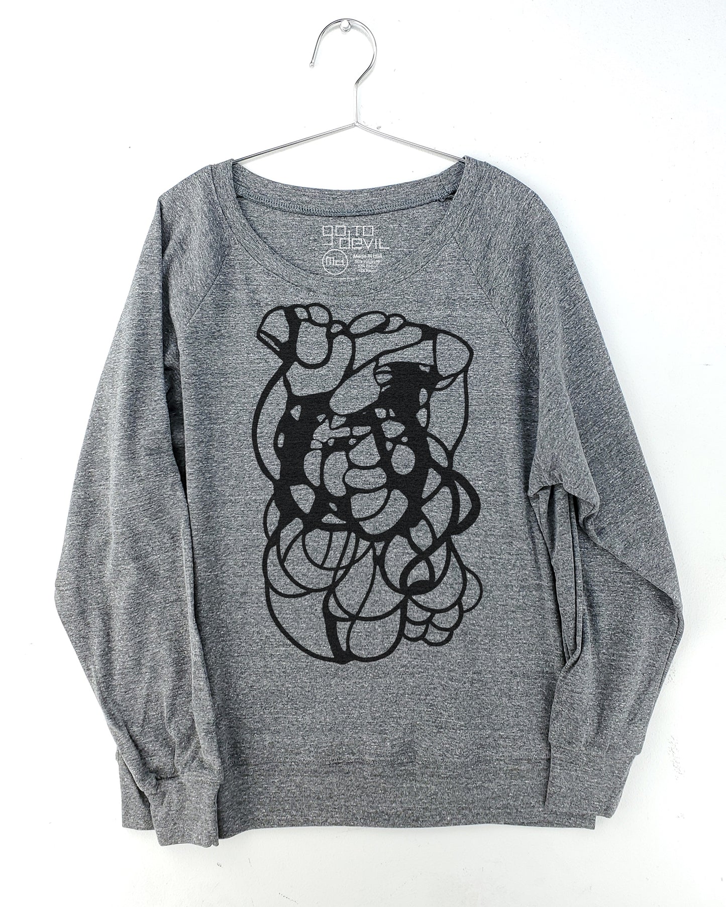 Scribble Women's Tri Blend Pullover