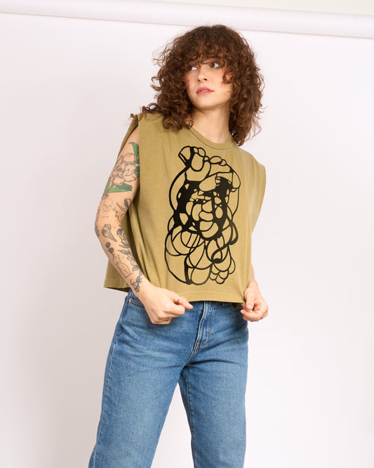 Scribble Women's Heavyweight Muscle Tee