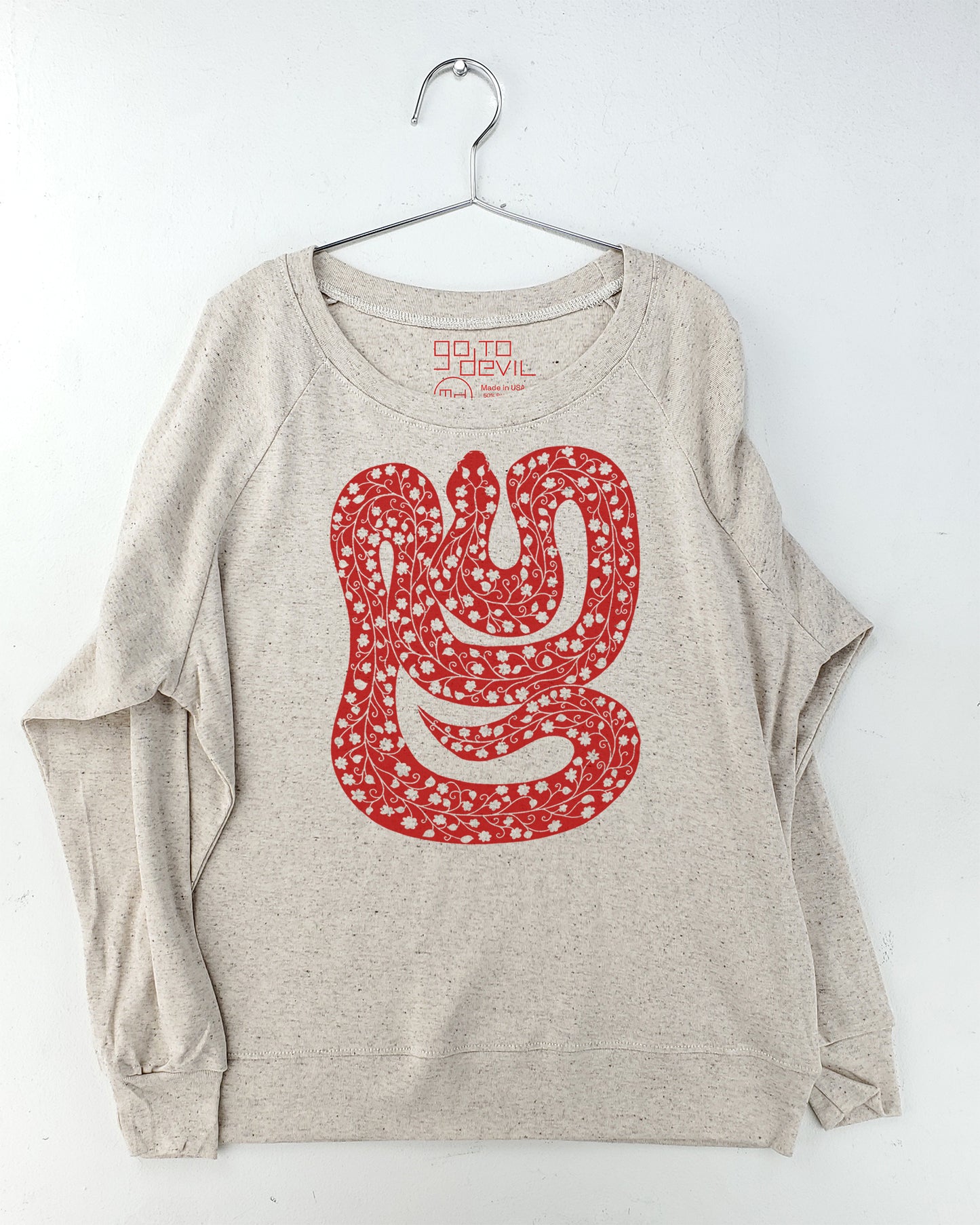 Snake Women's Tri Blend Pullover