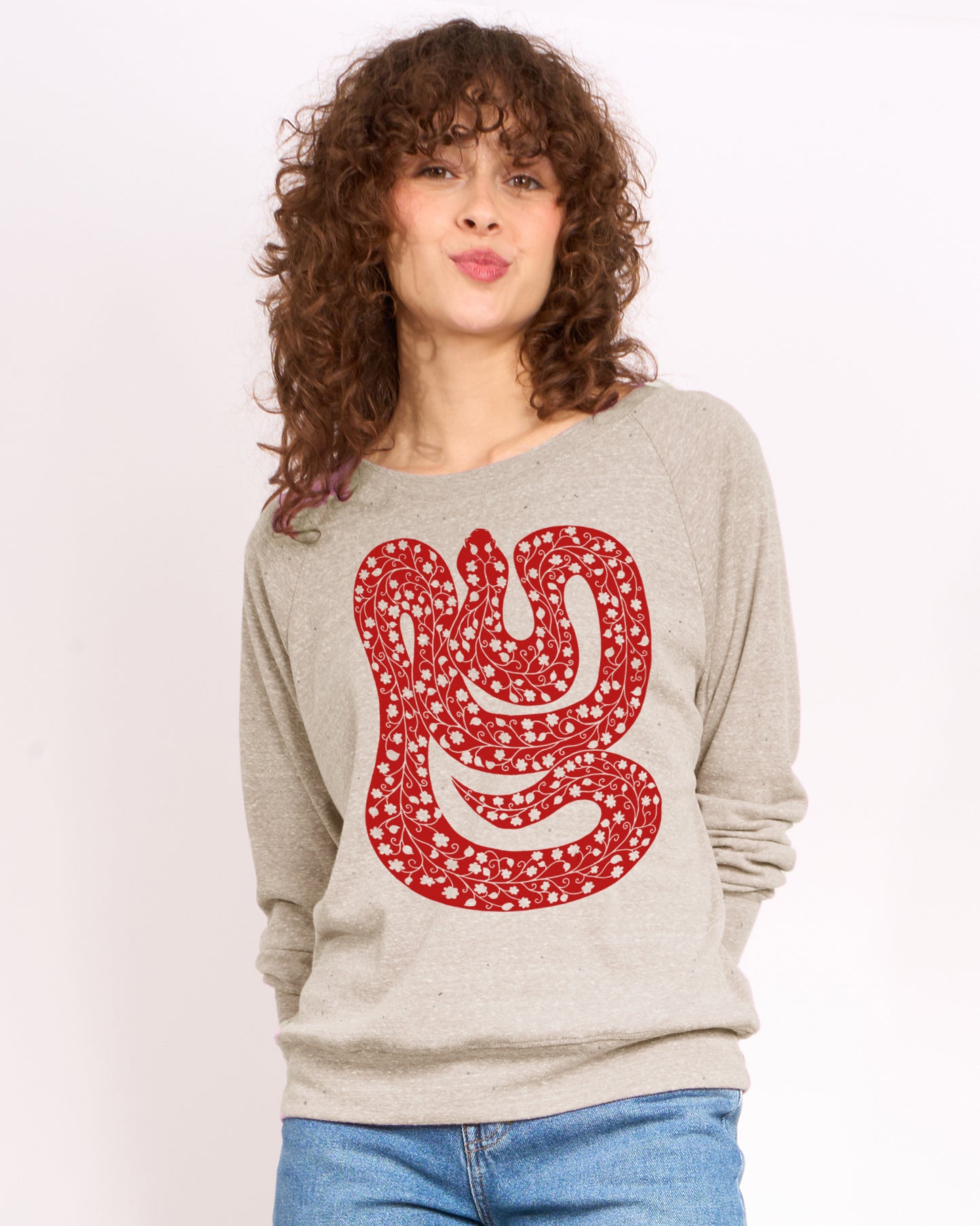 Snake Women's Tri Blend Pullover
