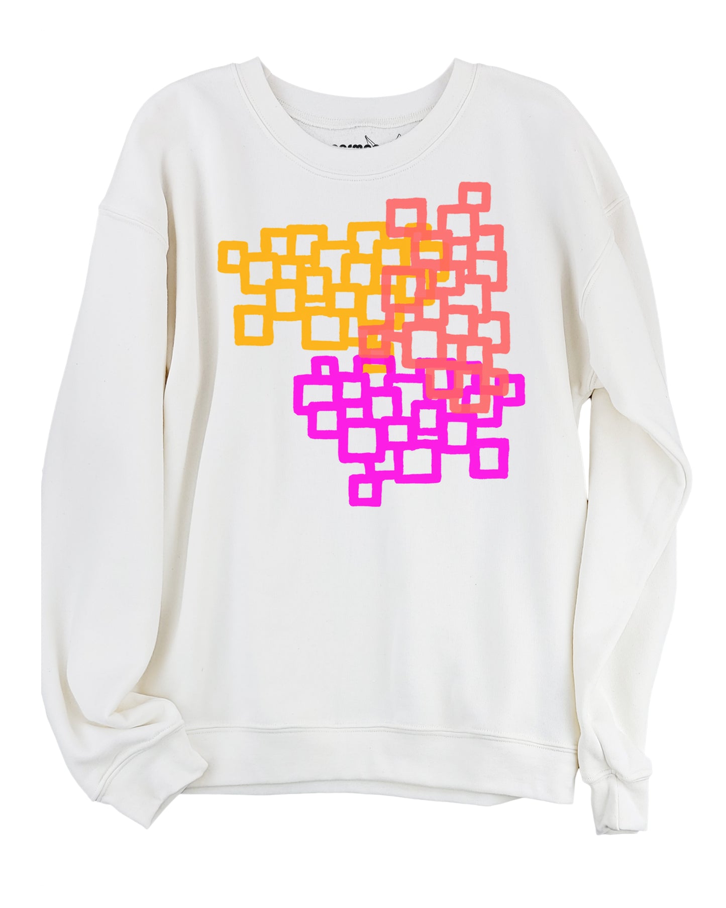Squares Women's Oversized Sweatshirt