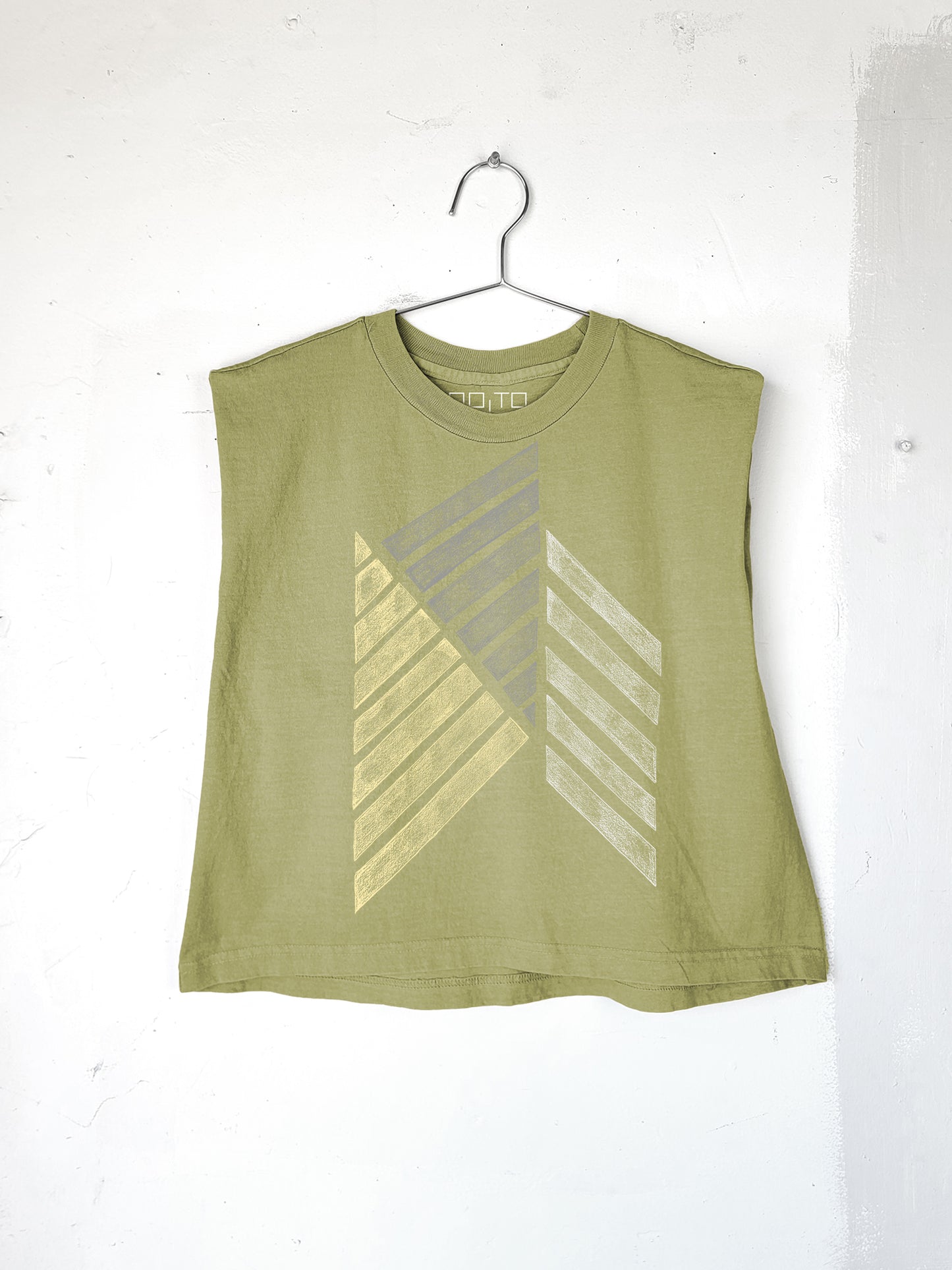 Triangles Women's Heavyweight Muscle Tee
