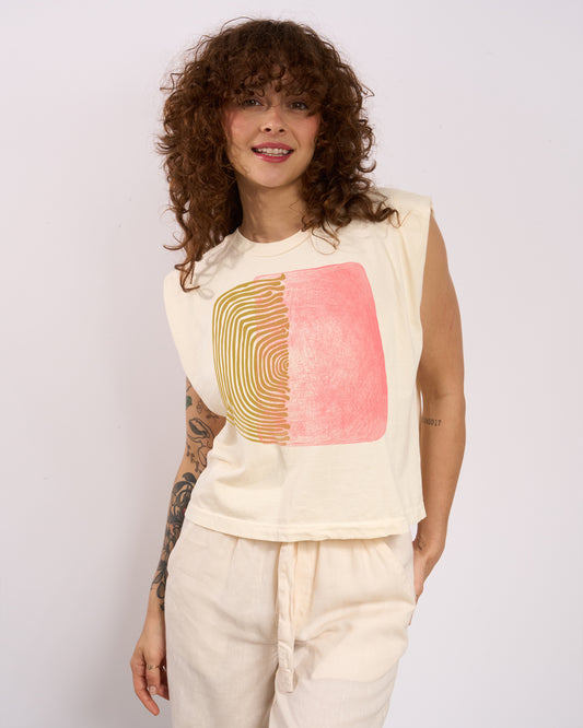 Two Parts Women's Heavyweight Muscle Tee