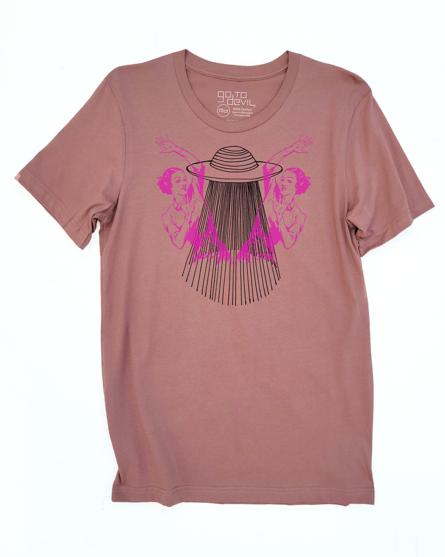 UFO Ladies Men's Crew Neck Tee