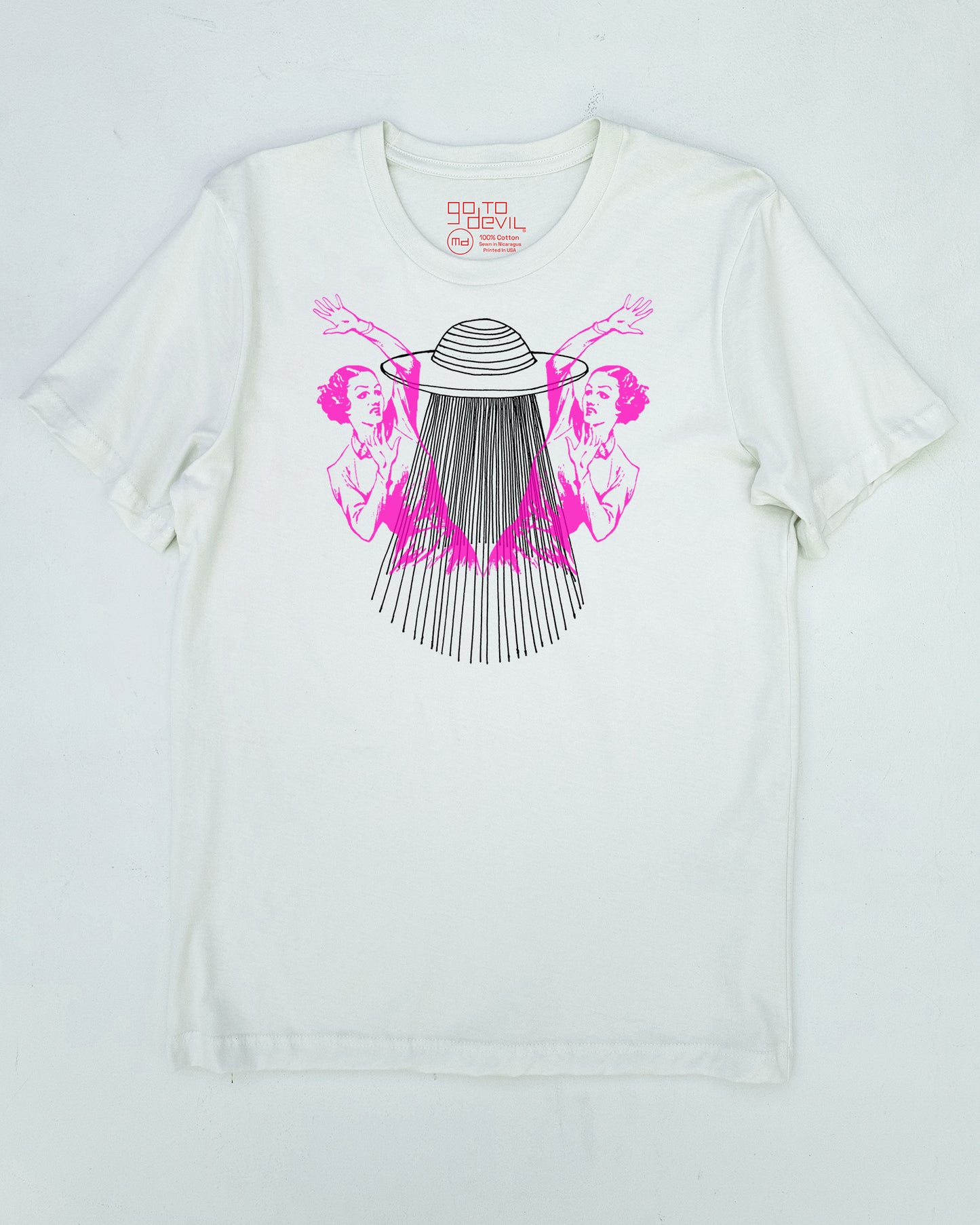 UFO Ladies Men's Crew Neck Tee