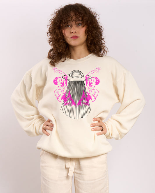 UFO Ladies Women's Oversized Sweatshirt