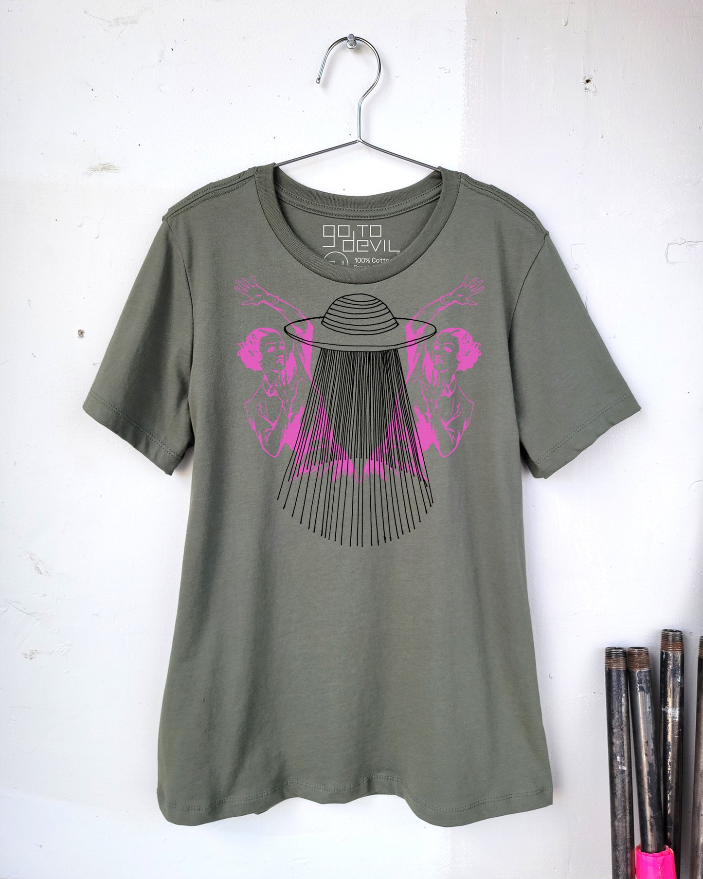UFO Ladies Women's Crew Neck Tee