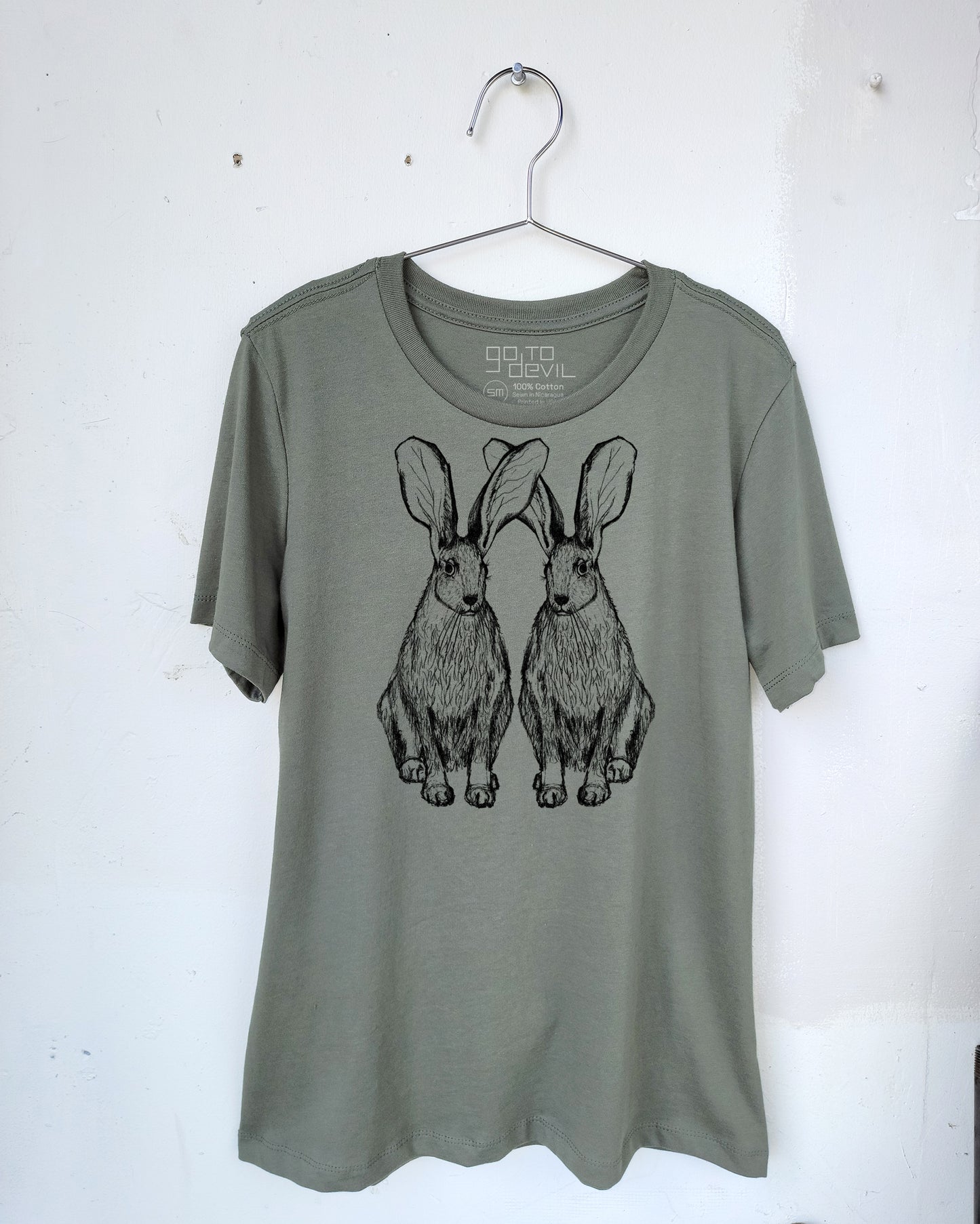 Hares Women's Crew Neck Tee