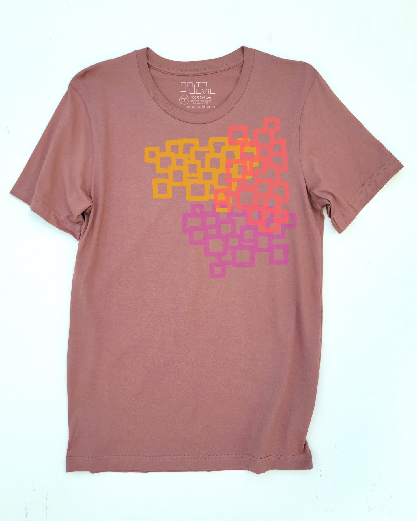 Squares Men's Crew Neck Tee