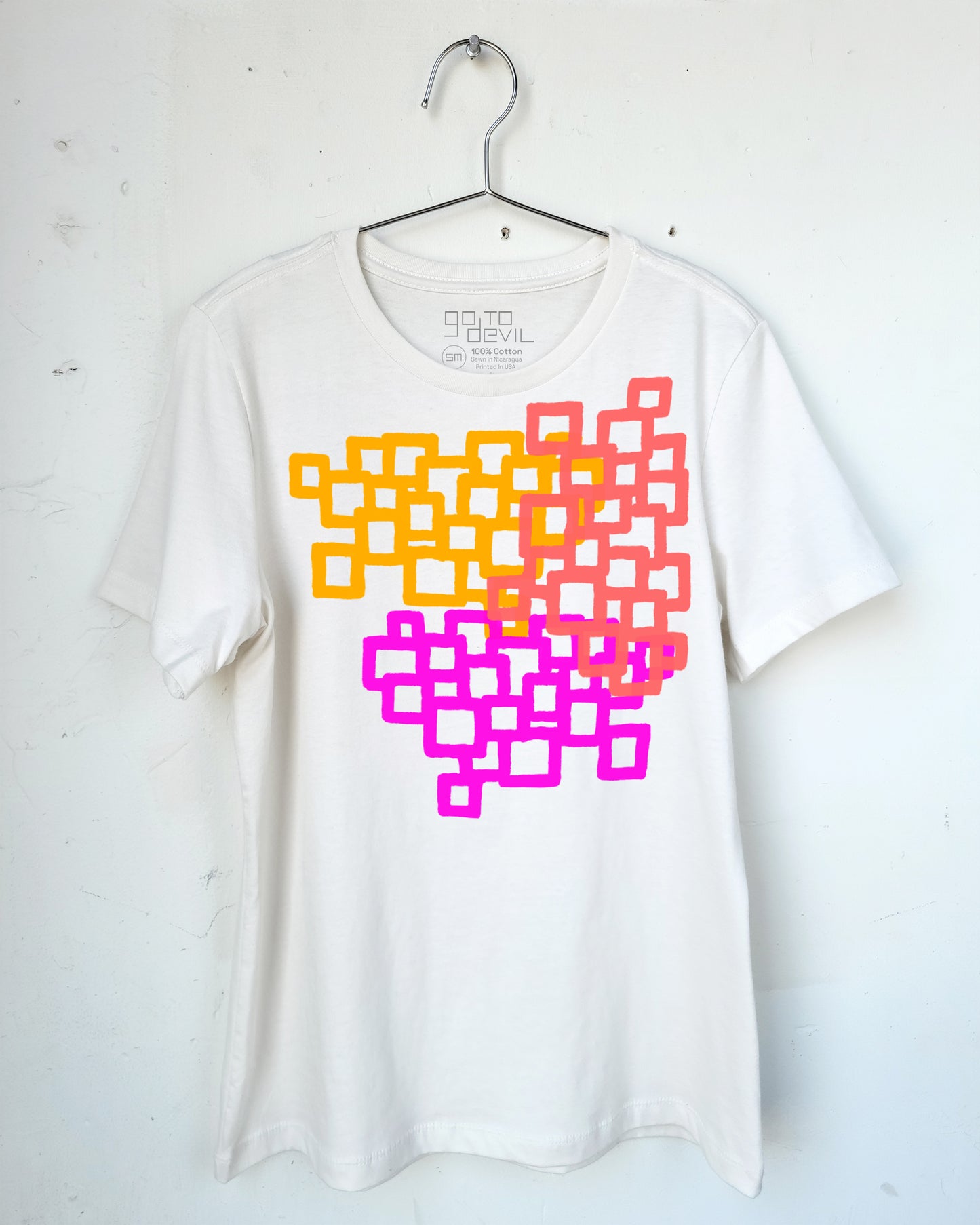 Squares Women's Crew Neck Tee