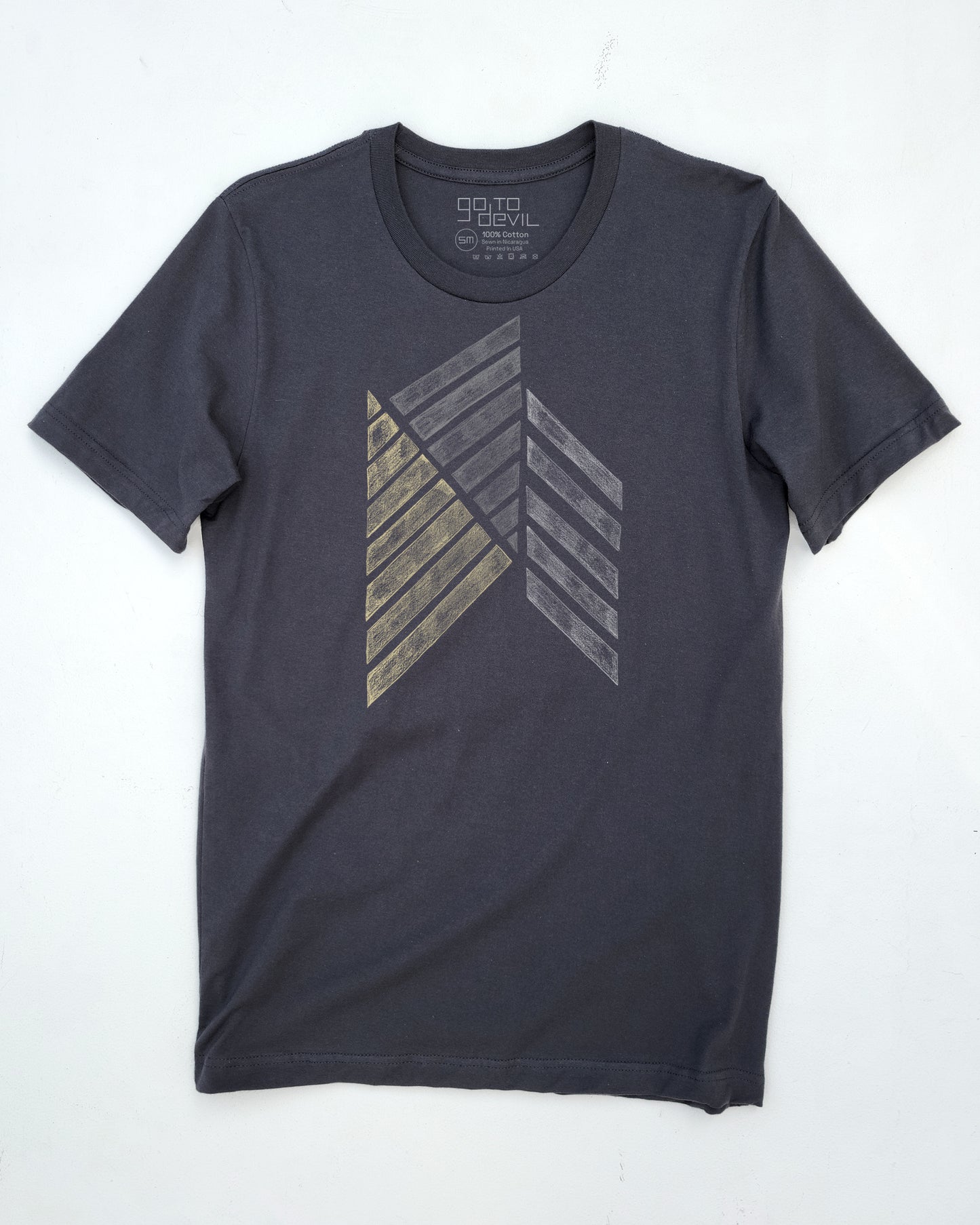 Triangles Men's Crew Neck Tee