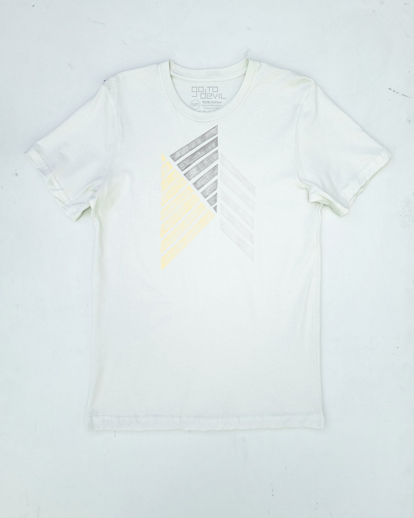Triangles Men's Crew Neck Tee